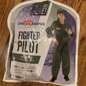 Dress Up America Fighter Pilot Costume Top Gun